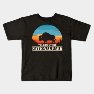 Yellowstone National Park Kids T-Shirt